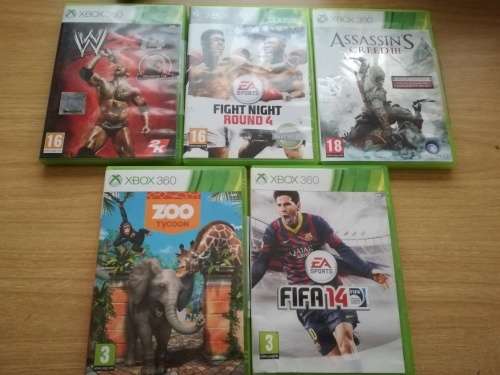 XBOX 360 with 4 Games!