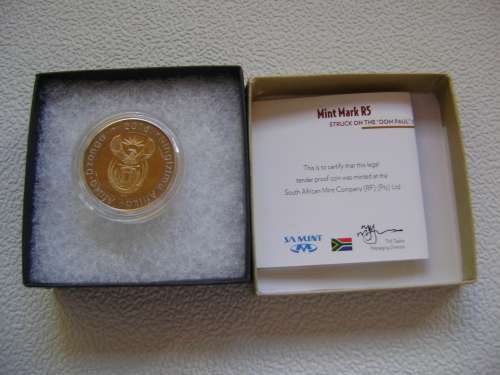 2016 OOM PAUL MINTMARK PROOF ,AUTHENTICATED , CAPSULED AND BOXED.
