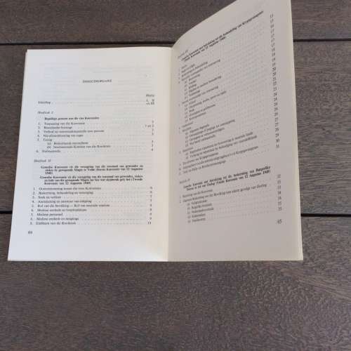 GENEEFSE KONVENSIES MANIFESTO EN DIE RAPPORTRYERS 1949 ROETEBOEK. SEE DESC.