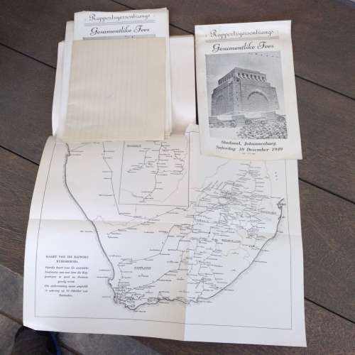 GENEEFSE KONVENSIES MANIFESTO EN DIE RAPPORTRYERS 1949 ROETEBOEK. SEE DESC.