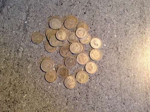 30 Random Union tickeys.    50 Percent Silver.