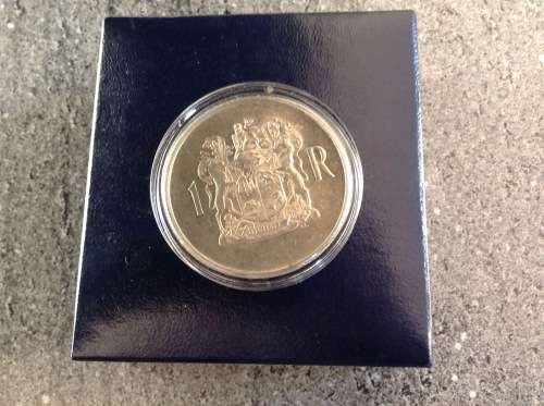 1969 RSA SILVER  RAND ,ENCAPSULATED AND iN SINGLE ,BLUE SAM BOX. GREAT CONDITION.