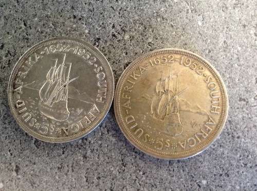 1952 UNION SILVER CROWNS. GREAT CONDITION.BID 1 TO TAKE TWO.