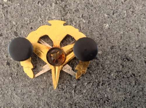 RARE SOUTH AFRICAN AIRFORCE  AIR TRAFFIC   CONTROLLER'S BADGE. SUPERB.