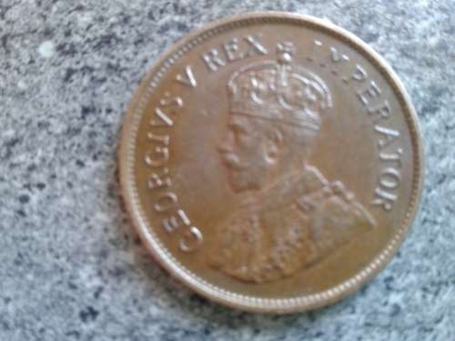 GREAT 1926 UNION OF SA half penny. MINTAGE 64000.