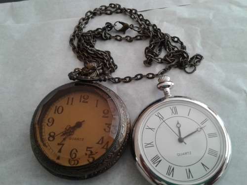 Untested 2 Contemporary Pocket watches.