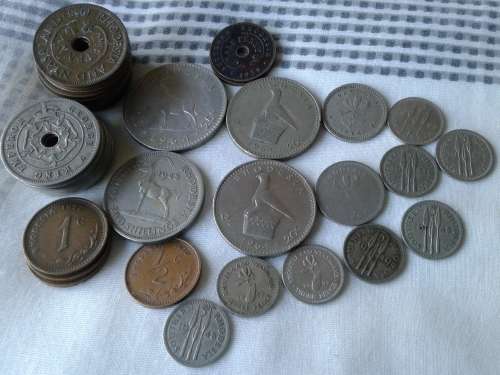 Joblot Rhodesian coins. (42).BID PER COIN taking 42.