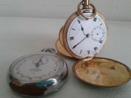POCKET --AND STOP WATCH. UNTESTED.BID 1 TAKING BOTH.