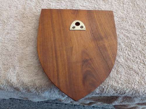 Rhodesian Army HQ First Brigade wooden plaque emblem.