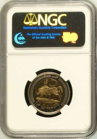 2004 "oom Paul" R5 with Coin World mintmark NGC graded MS65 !!