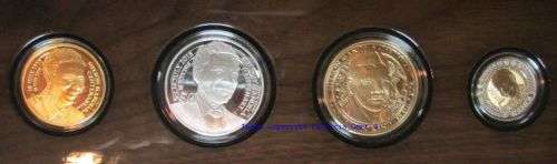 2018 Celebrating South Africa: Nelson Mandela Prestige 4 coin set, including Proof R5 !!