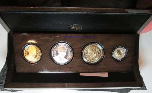 2018 Celebrating South Africa: Nelson Mandela Prestige 4 coin set, including Proof R5 !!