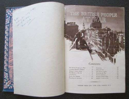 The British People at War, Odham Press, London, 1944