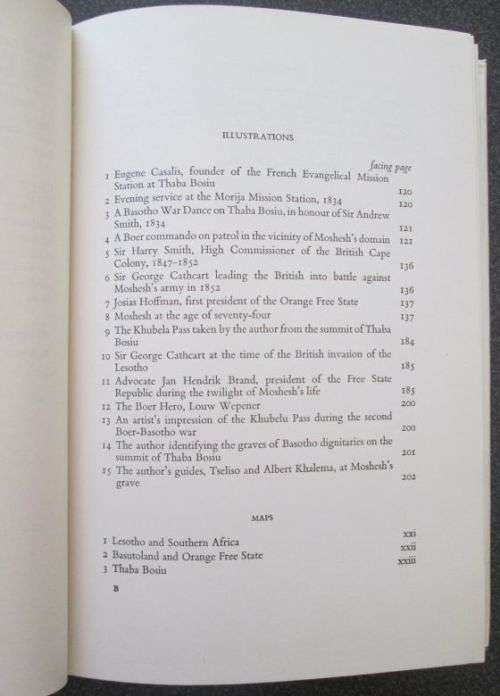 Hill of Destiny - The Life and Times of Moshesh, Founder of the Basotho by Peter Becker 1st Edition
