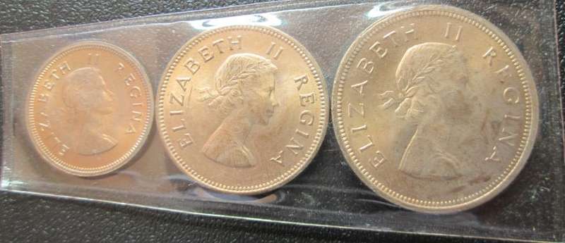 1960 UNC Bronze set