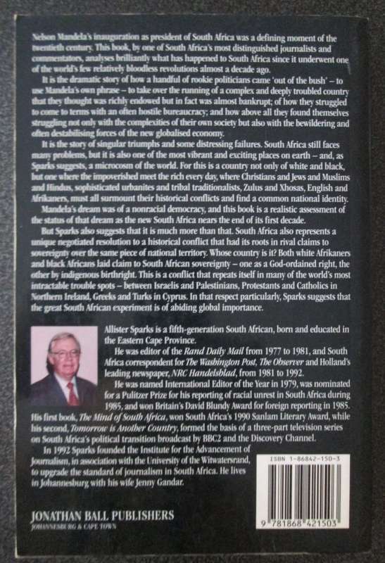 BEYOND THE MIRACLE Inside the New South Africa by Allister Sparks - 2003, Excellent Condition
