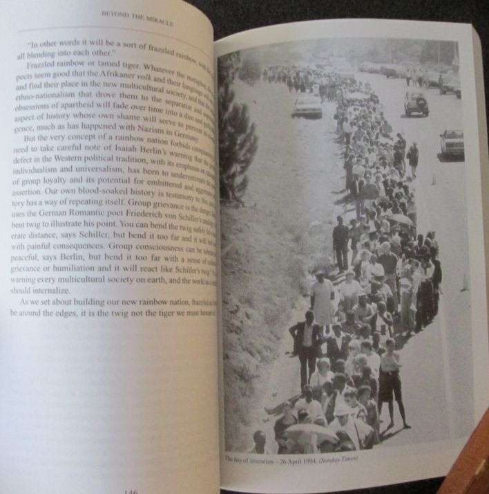 BEYOND THE MIRACLE Inside the New South Africa by Allister Sparks - 2003, Excellent Condition
