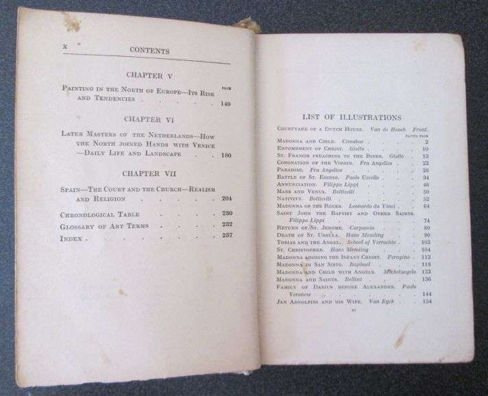 Great Schools of Painting by Winifred Turner, 1915 First Edition, Scarce Book