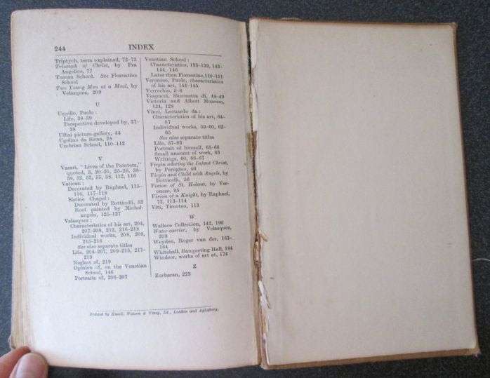Great Schools of Painting by Winifred Turner, 1915 First Edition, Scarce Book