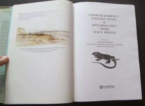 Charles Darwin`s Zoology Notes and Specimen Lists from H. M. S. Beagle, 1st Edition, Out of Print