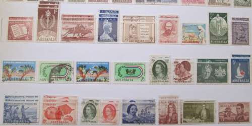 Australia, High-end Collection 1913 - 1979, Mint and Used, Over 1200 Stamps! Very high Cat value!