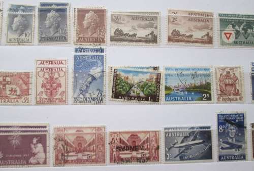 Australia, High-end Collection 1913 - 1979, Mint and Used, Over 1200 Stamps! Very high Cat value!