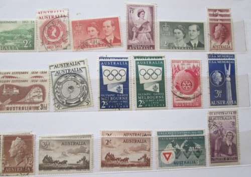 Australia, High-end Collection 1913 - 1979, Mint and Used, Over 1200 Stamps! Very high Cat value!