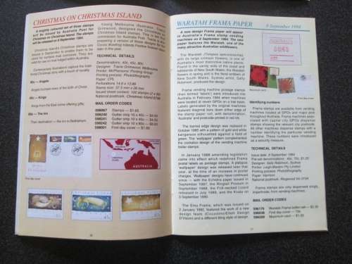 80 Australian Post Stamp Bulletin Books, 1987 - 2002, No 191 - 265