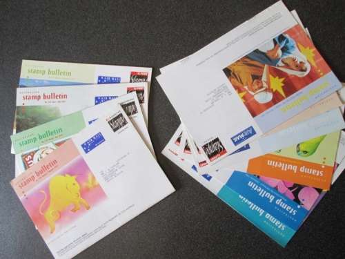 80 Australian Post Stamp Bulletin Books, 1987 - 2002, No 191 - 265