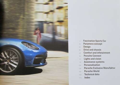 Porche: The Panamera, hardcover book