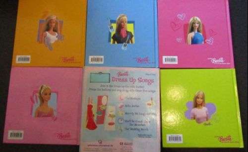 I LOVE BARBIE Stories and Songs, Girls, 6 - 8 Years Old, 6 Books Set