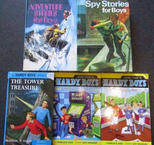 Adventure Books for BOYS Set Age 8 - 10 Years Old, 5 Books