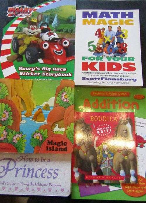 Improve your MATH and READING Skills BOOK SET 6 BOOKS