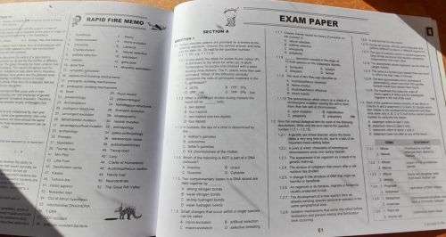 GR 12 LIFE SCIENCES P1+P2, NotesQuetionsAnsw `3 in 1` Helena Fouche Liesl Sterrenberg, Answer Series