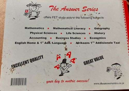 GR 12 LIFE SCIENCES P1+P2, NotesQuetionsAnsw `3 in 1` Helena Fouche Liesl Sterrenberg, Answer Series