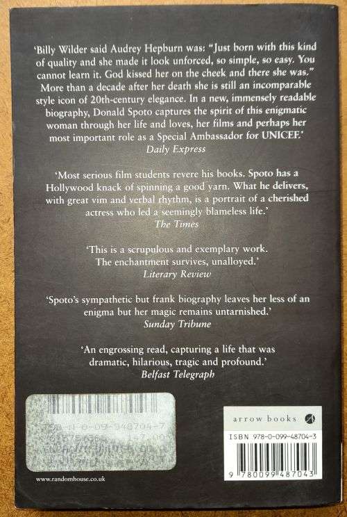 The Life of Audrey Hepburn by Donald Spoto, ENCHANTMENT