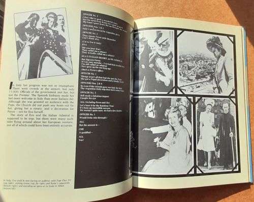 EVITA The Legend of Eva Peron 1919-1952 by Andrew Lloyd Webber, Tim Rice. Hardcover