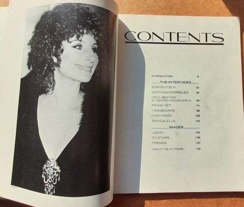 Streisand, Through the Lens by Frank Teti with Karen Moline - FIRST EDITION