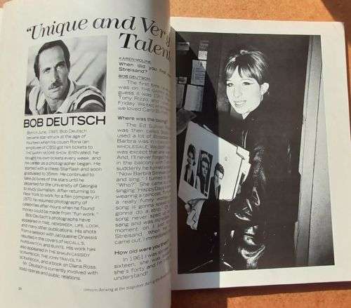 Streisand, Through the Lens by Frank Teti with Karen Moline - FIRST EDITION