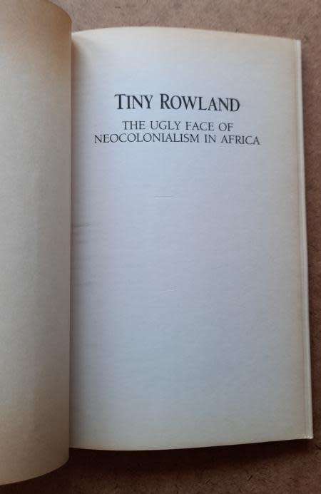 The Ugly Face of Neocolonialism in Africa, Tiny Rowland, 1993