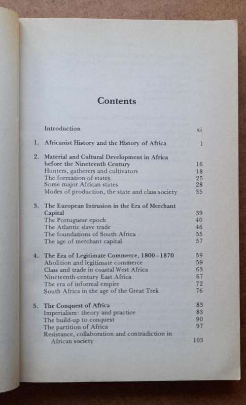 The Making of Contemporary Africa, The Development of African Society since 1800, Bill Freund