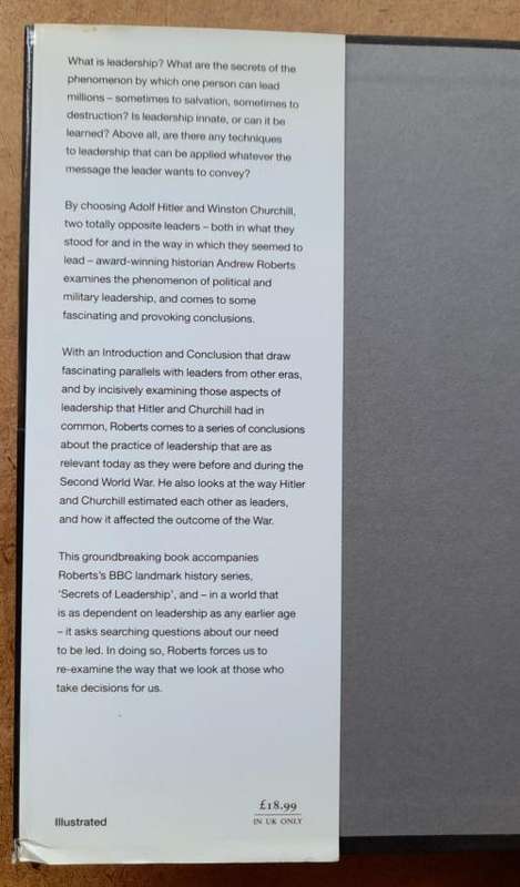 Hitler & Churchill, Secrets of Leadership by Andrew Roberts