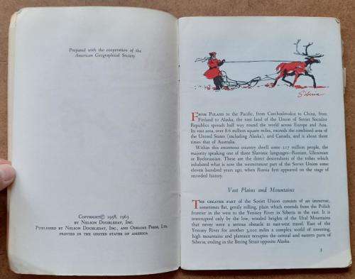 American Geographical Society, Russia Around the World Program, 1963