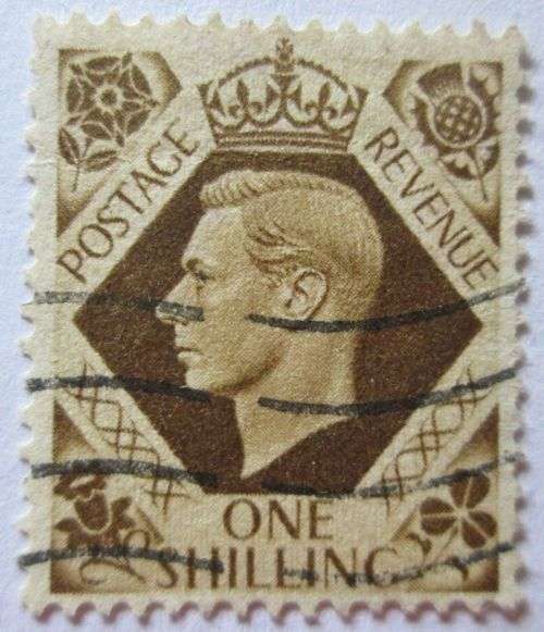 1937-1939 Great Britain King George VI Set 21 Stamps (some doubles)