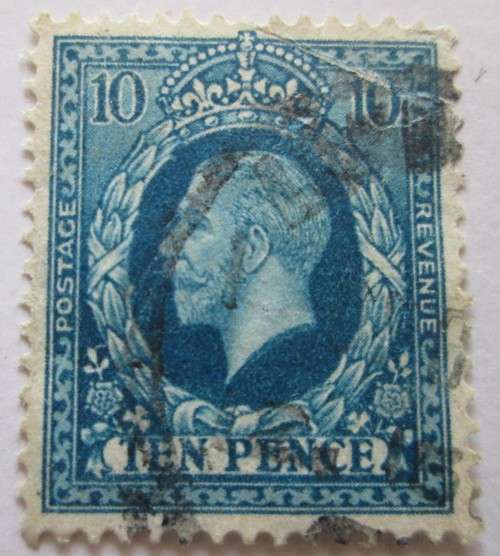 Great Britain King George V Set of 36 Stamps 1912-1933