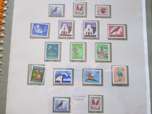 Pre Printed Slide-In Stamp Album with RSA Stamps 1961-1978