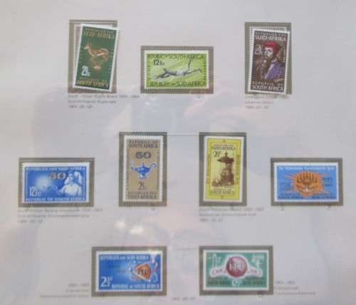 Pre Printed Slide-In Stamp Album with RSA Stamps 1961-1978