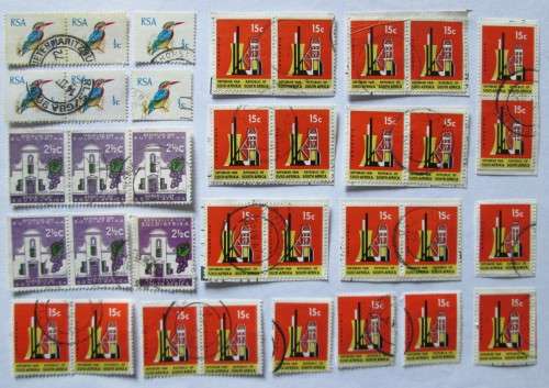RSA Republic of South Africa Loose Stamps 1961-1975 Used