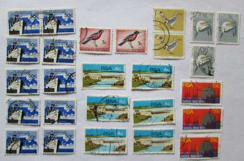 RSA Republic of South Africa Loose Stamps 1961-1975 Used