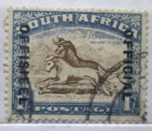 Union of South Africa Postage Due & Official Stamps (Reading Down) Singles 1914-1961